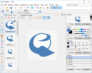 IcoFx Main Window