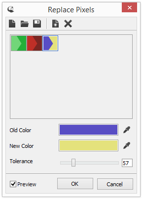 Replace Pixels