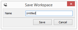 Save Workspace
