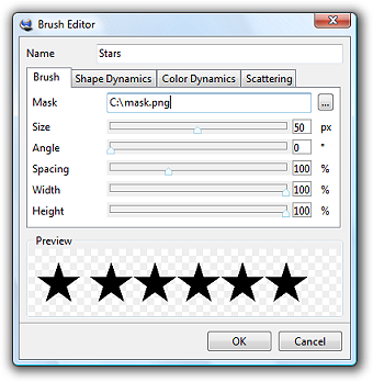 Brush Editor